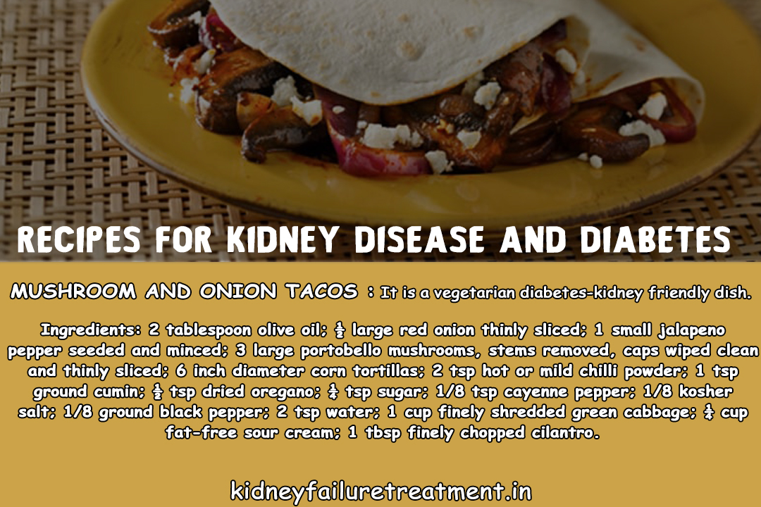 Recipes for Kidney Disease and Diabetes