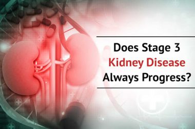 Does Stage 3 kidney disease always progress?