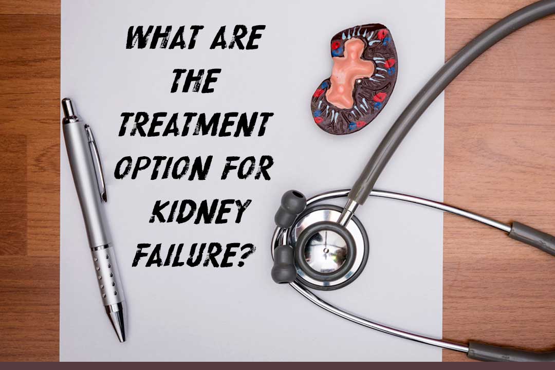 What are the treatment options for kidney failure?