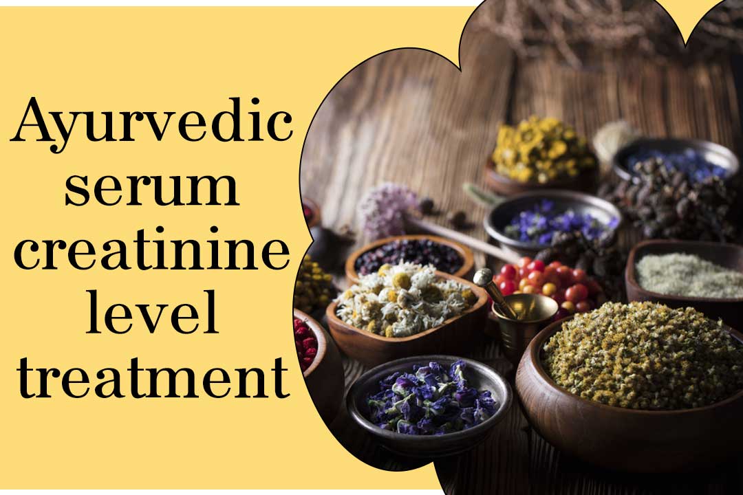 Ayurvedic serum creatinine level treatment