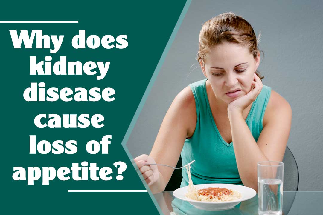 kidney disease cause loss of appetite