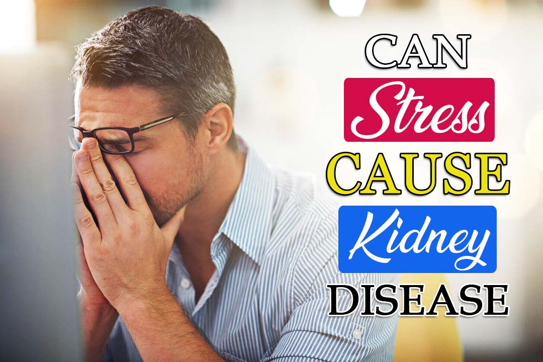 stress cause kidney disease